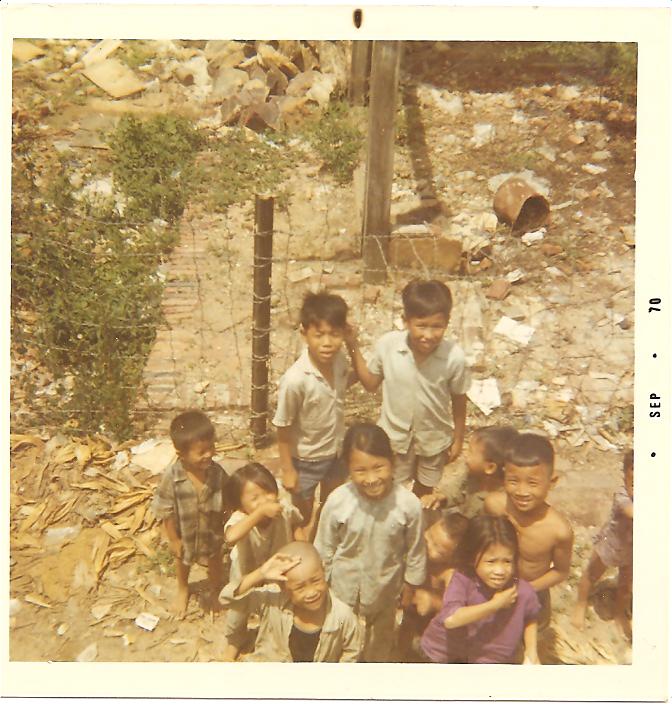 Village somewhere in Central Highlands, Vietnam 1970