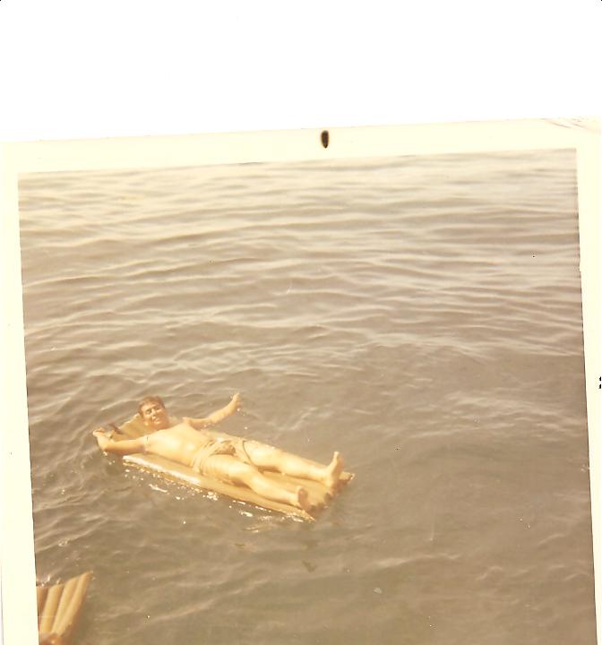 Coast of Vietnam off transport ship